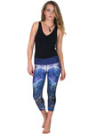 Earthscapes Clothing-Printed Yoga Leggings-Atlas Mountains