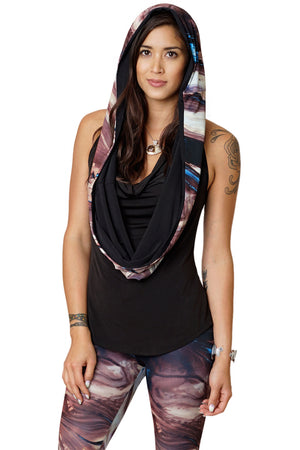 Infinity Scarf-Earth Print Clothing-Earth Clothing-Dasht-e Kavir