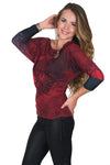 Dolman Top-Travel our World Top-Printed Nature Clothing-Desolation Canyon