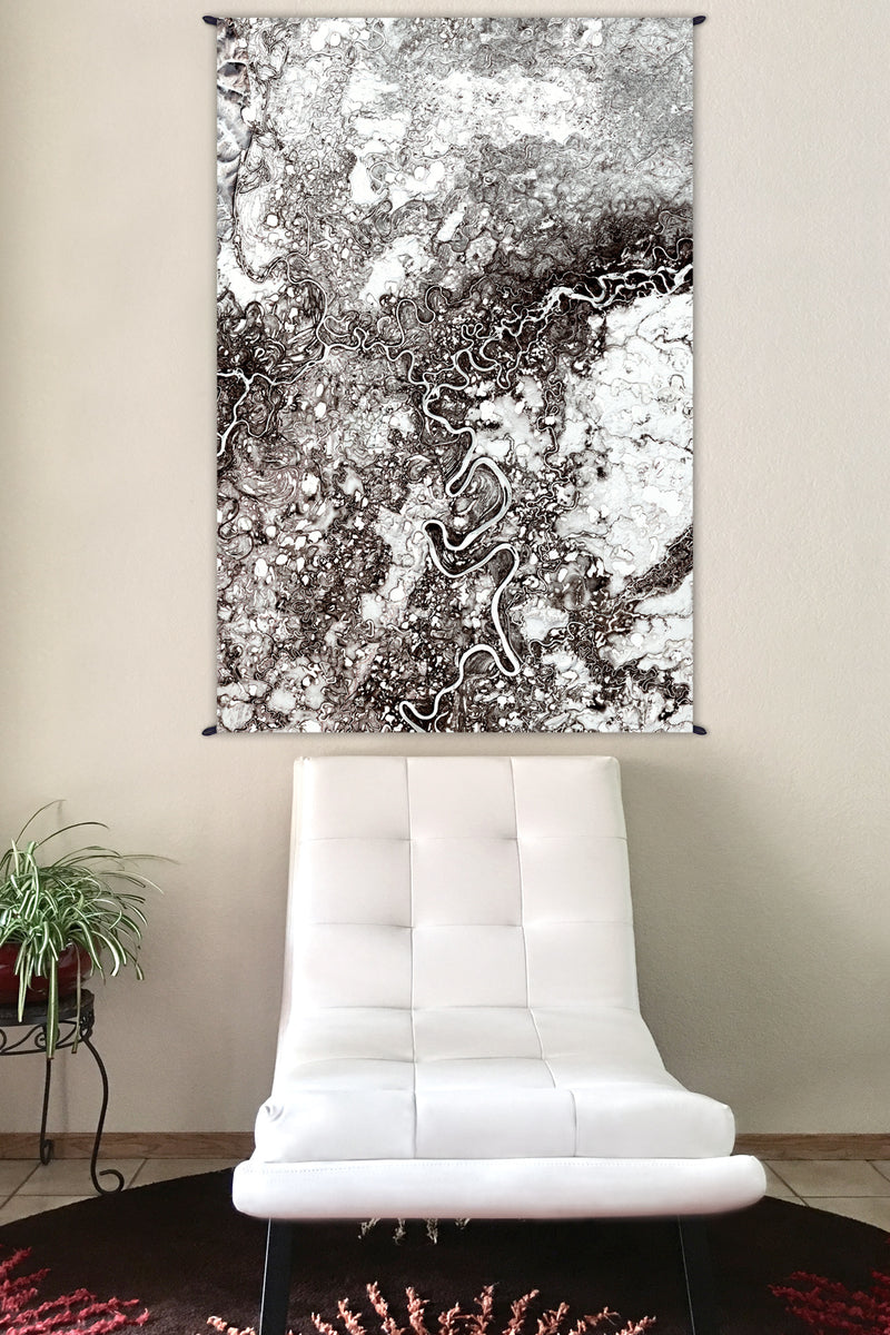 Fabric Tapestry - Wall Art - Yoga Gift - Mayn River