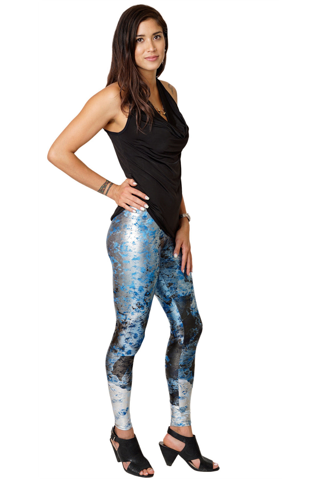 Leggings - Colorful Nature Inspired Athletic Fashion -