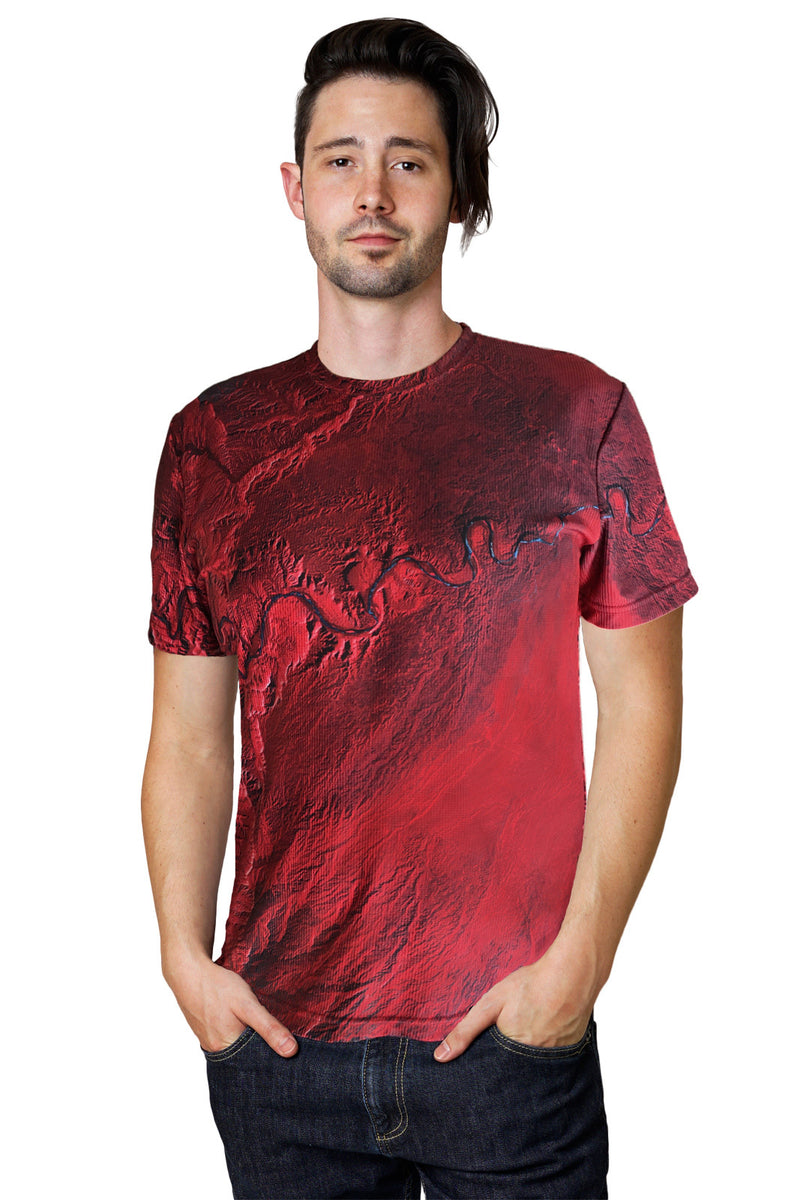 ns Short Sleeve T-shirt-Earthscapes Activewear Clothing-Desolation Canyon Utah