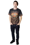 Shortsleeve Printed T-shirt- Psychedelic Art - Enlightenment
