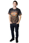 Shortsleeve Printed T-shirt- Psychedelic Art - Enlightenment