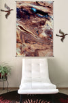 Nature Wall Hangings - Fabric Tapestry - Landscape Tapestry - Dasht-e Kavir