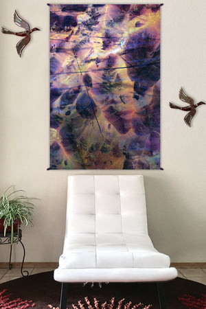 Psychedelic Tapestry - Hippie Tapestry - Nature Wall Tapestry - Contrails
